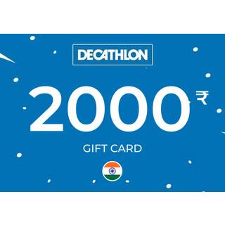 Decathlon Gift Card 2000 INR Key - INDIA