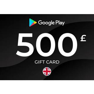 Google Play Gift Card 500 GBP Key - UNITED KINGDOM