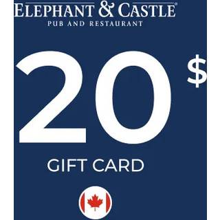 Elephant & Castle Gift Card 20 CAD Key - CANADA