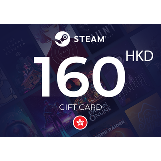 Steam Wallet Gift Card 160 HKD Key - HONG KONG