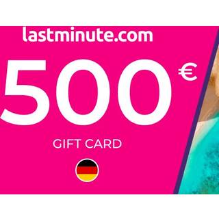 lastminute.com Travel Gift Card 500 EUR Key - GERMANY