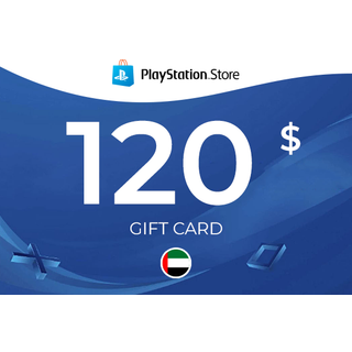PlayStation Gift Card 120 USD - UNITED ARAB EMIRATES