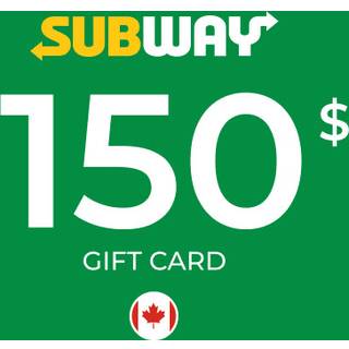 Subway Gift Card 150 CAD Key - CANADA
