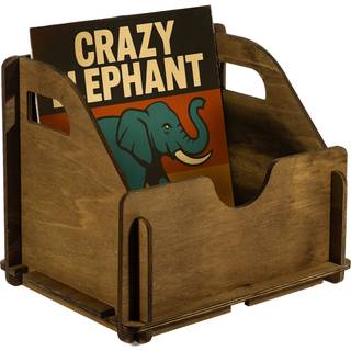 Studio 57 Vinyl opbevaringskasse (Mørk)