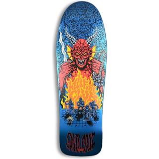 "Santa Cruz X StrangerThings Knox Hellfire Pit 10.077"" S" - Uni - blue