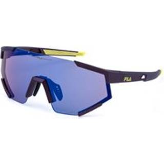 Fila Mand SFIB12 Z30V Solbriller Injiceret Bordeaux Rosa Maske Vandafvisende Spejlvendt