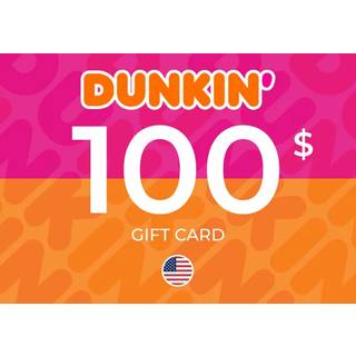 Dunkin' Donuts Gift card 100 USD Key - UNITED STATES