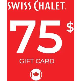Swiss Chalet Gift Card 75 CAD Key - CANADA