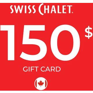 Swiss Chalet Gift Card 150 CAD Key - CANADA