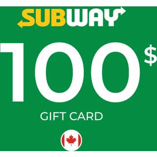 Subway Gift Card 100 CAD Key - CANADA