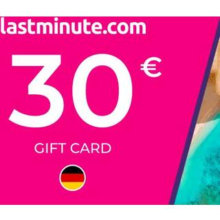 lastminute.com Travel Gift Card 30 EUR Key - GERMANY