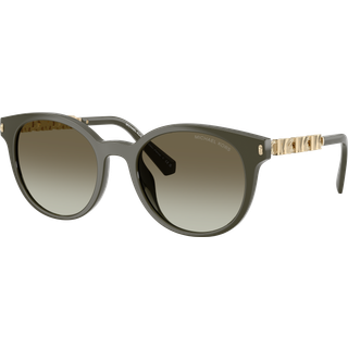 Michael Kors Kvinde Michael Kors MK2264U PIENZA 39023M Solbriller Injiceret Grøn Grøn Rund Normal Skygge