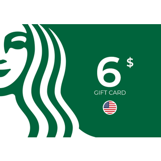Starbucks Gift Card 6 USD Key - UNITED STATES