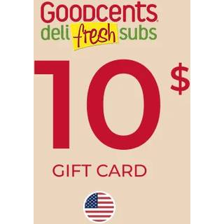 Goodcents Deli Gift Card 10 USD Key - UNITED STATES