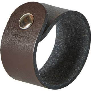 Da'Core Servietringe Genbrugslæder 6 stk - Mørk Brun