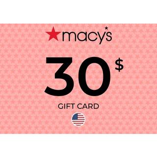 Macy's Gift Card 30 USD Key - UNITED STATES