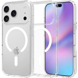 Mobique Hybridcover MagSafe iPhone 17 Pro Gennemsigtig