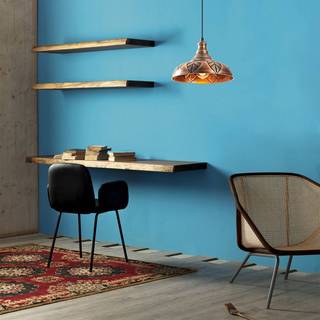 Hængelampe Saglam Opviq, dæmpbar, Kobber, Stue/spisestue, Metal