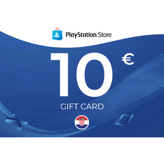 PlayStation Gift Card 10 EUR - CROATIA