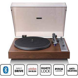 Lenco - High-End audiofil pladespiller med Ortofon 2M Blue-patron - LBT-515WD