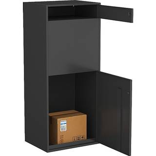 Antracit pakkeboks - L45 x B35 x H105 cm - COLIBRI