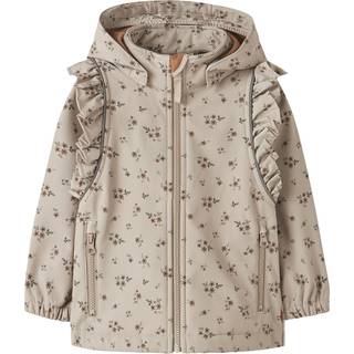 NAME IT Softshell Jakke Alfa Frill Pure Cashmere Bouquet