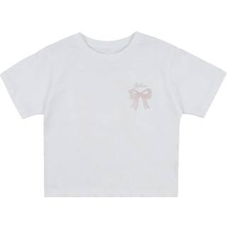 NAME IT Sløjfe T-shirt Katalin Bright White