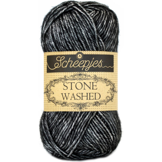 Scheepjes Yarn Stone Washed (803 - Black Onyx)