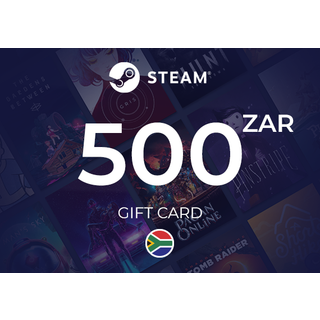 Steam Wallet Gift Card 500 ZAR Key - SOUTH AFRICA