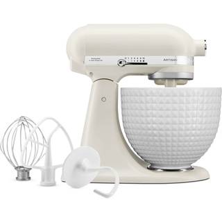 KitchenAid Artisan KSM156CXEPL køkkenassistent 4,7 liter, white on white