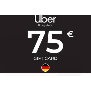 Uber Gift Card 75 EUR Key - GERMANY