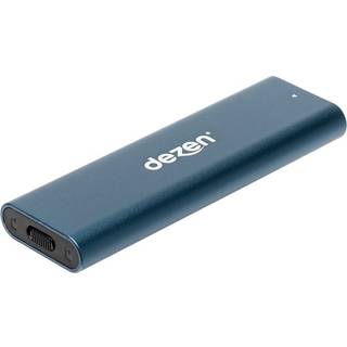 dezen M.2 Premium NVMe Enclosure USB 3.2 Gen 1 - Blå