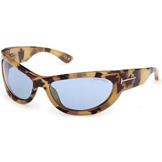 Tom Ford FT1365 LEONA-02 56V 62 Solbriller Kvinder Tortoiseshell - Beige Brown Tortoise - 62mm