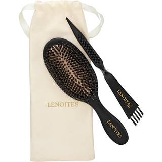 Lenoites Hair Brush Wild Boar Black