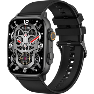 Colmi C81 Smartwatch - stor AMOLED-skærm og avancerede funktioner - Svart