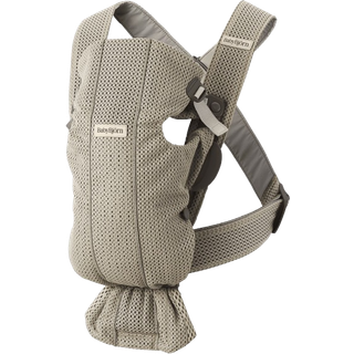 BabyBjörn Bæresele Mini 3D Mesh, Grey Beige