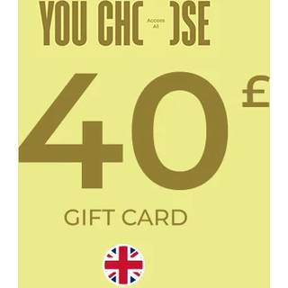 YouChoose Fashion & Beauty Digital Gift Card 40 GBP Key - UNITED KINGDOM
