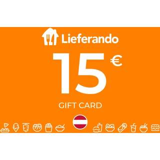 Lieferando Gift Card 15 EUR Key - AUSTRIA