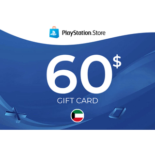 PlayStation Gift Card 60 USD - KUWAIT
