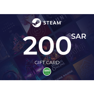 Steam Wallet Gift Card 200 SAR Key - SAUDI ARABIA