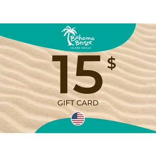 Bahama Breeze Gift Card 15 USD Key - UNITED STATES