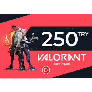 VALORANT Gift Card 250 TRY Key - TURKEY