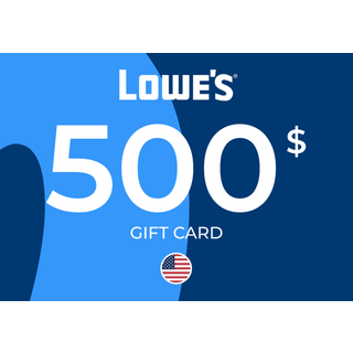 Lowe's Gift Card 500 USD Key - UNITED STATES