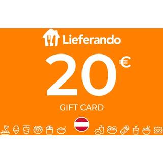 Lieferando Gift Card 20 EUR Key - AUSTRIA