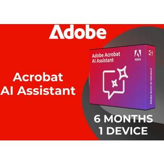 Adobe Acrobat AI Assistant (1 Device / 6 Months) Key - GLOBAL