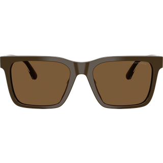 Emporio Armani Mand EA4262U 630773 Solbriller Acetat Brun Brun Firkantet Normal