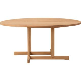 Fredericia Furniture BM80 Mogensen Coffee Table Ø120 cm Oak Oiled