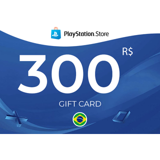 PlayStation Gift Card 300 BRL - BRAZIL