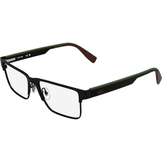 Lacoste Mand L2318 002 Optiske stel Metal Sort Firkantet Normal