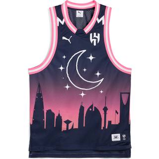 PUMA HOOPS x AL-HILAL SFC Basketball Jersey Men, Men, Navy/Aop, 4XL